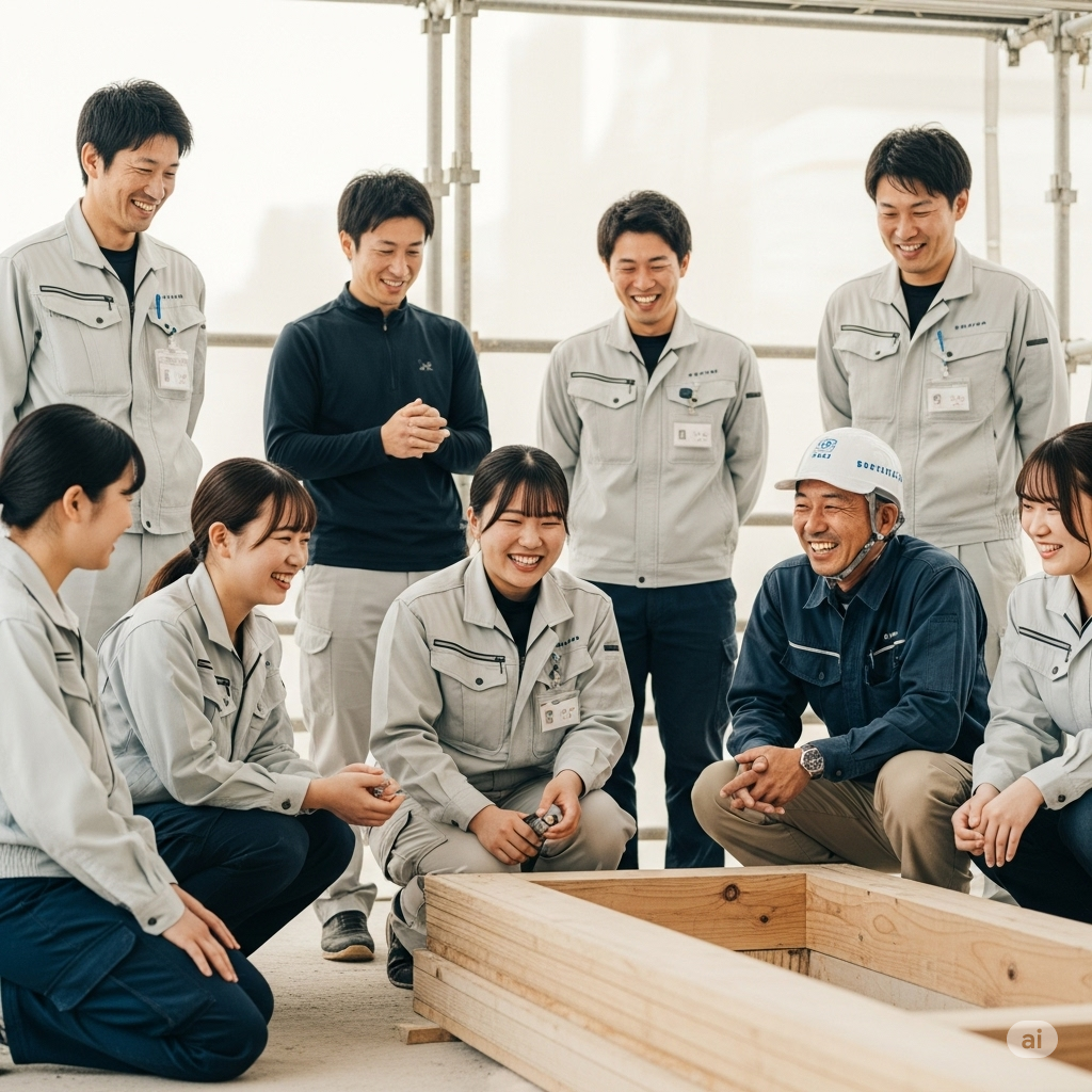 人間関係が良好な職場環境
